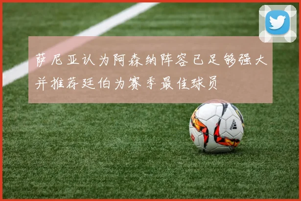 萨尼亚认为阿森纳阵容已足够强大并推荐廷伯为赛季最佳球员